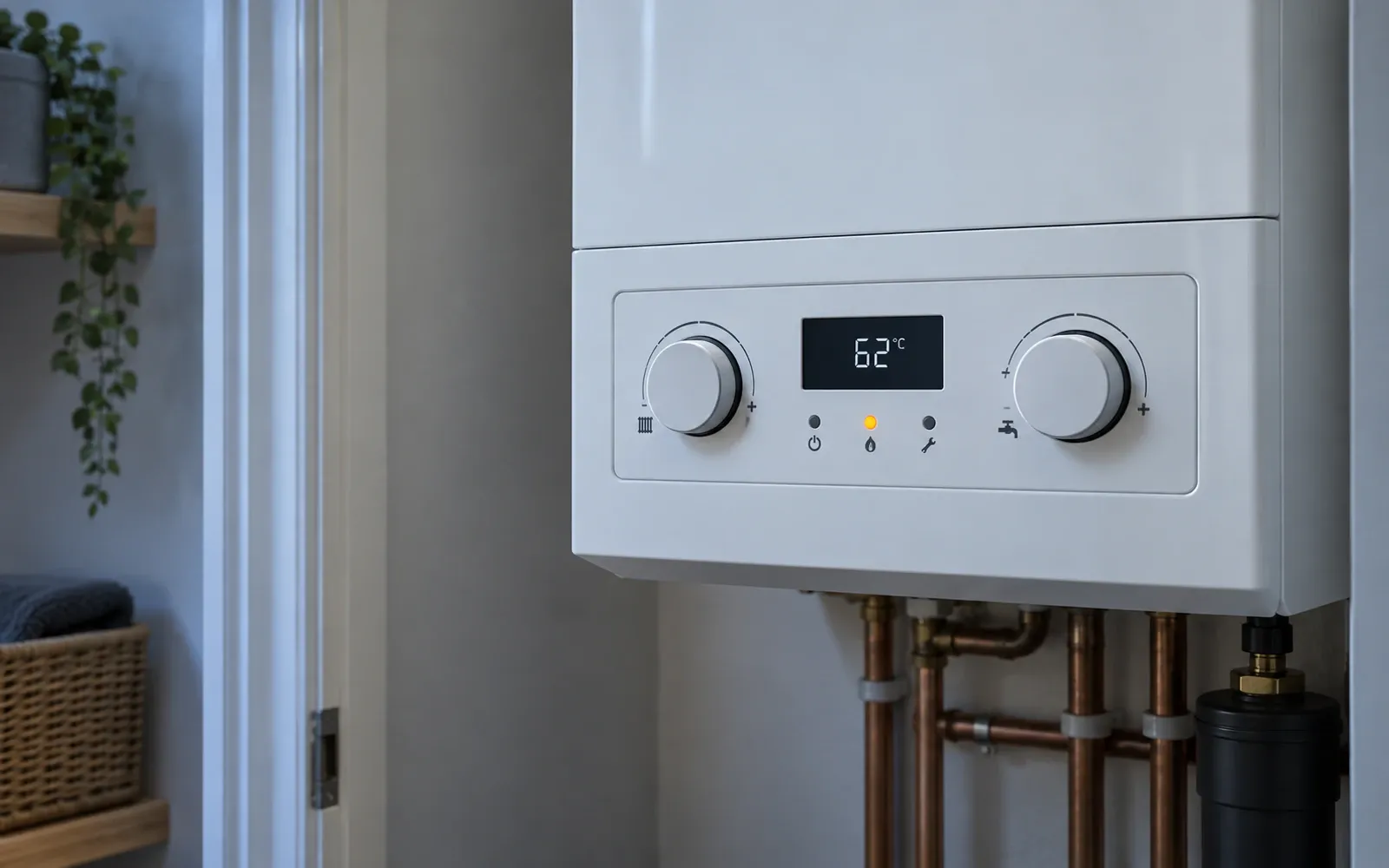 Heating engineer at work, representing a local firm customers can find on Google
